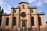 Storkyrkans östfasad från Slottsbacken, 2007.