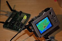 Sample image of a hand held thermography camera Thermography of electronics.JPG