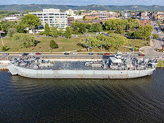 USS <i>LST-325</i> World War II era tank landing ship converted to a museum ship