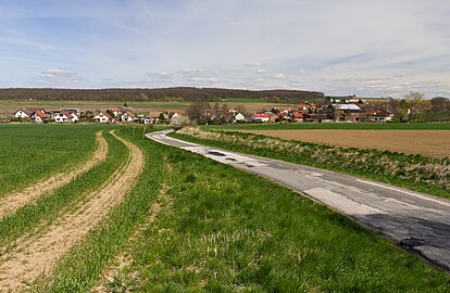 Čistěves : vue générale.