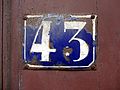 Thumbnail for File:43 (house number).jpg