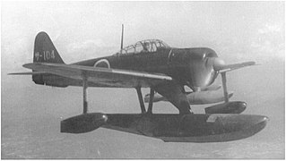 Nakajima A6M2-N Japanese floatplane fighter