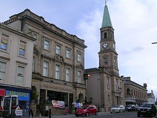 <span class="mw-page-title-main">Airdrie, North Lanarkshire</span> Town in North Lanarkshire, Scotland