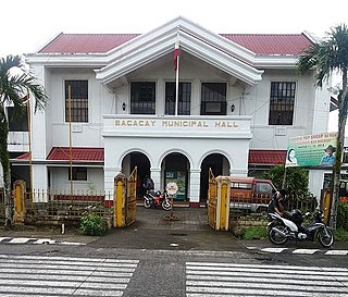 <span class="mw-page-title-main">Bacacay</span> Municipality in Albay, Philippines