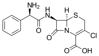 <span class="mw-page-title-main">Cefaclor</span> Chemical compound