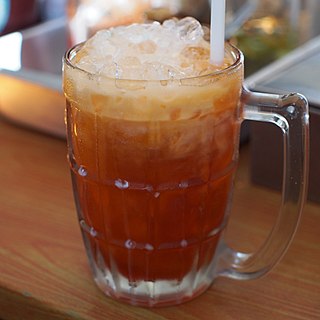 <span class="mw-page-title-main">Thai tea</span> Thai drink made from tea, milk and sugar