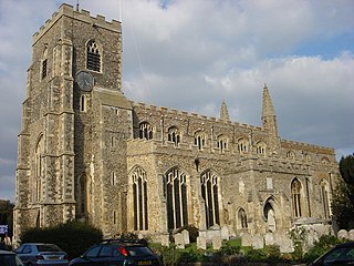 <span class="mw-page-title-main">St Peter and St Paul's Church, Clare</span> Church in Suffolk, England