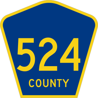 <span class="mw-page-title-main">County Route 524 (New Jersey)</span> County highway in New Jersey, U.S.