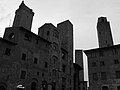 San Gimignano Towers, s/w