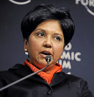 <span class="mw-page-title-main">Indra Nooyi</span> Indian business executive