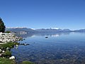 29 février 2012 Lac Nahuel Huapi vu depuis les abords de San Carlos de Bariloche (Argentine).