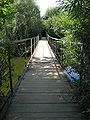 Entry to the bridge from the right bank