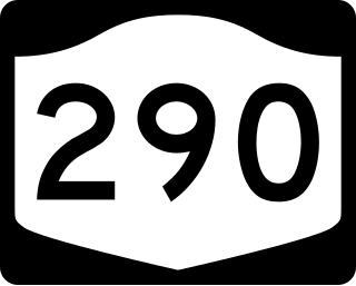 <span class="mw-page-title-main">New York State Route 290</span> State highway in Onondaga County, New York, US