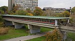 The elevated section of Old Mill station on the Bloor-Danforth line in 2007