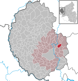 Läget för Orsfeld i Eifelkreis Bitburg-Prüm