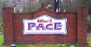 <span class="mw-page-title-main">Pace, Florida</span> Unincorporated Area in Florida, United States