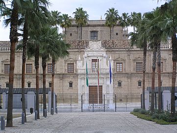 Hospital de les Cinc Nafres (Sevilla, avui seu del Parlament andalús).