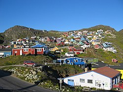 Skyline of Qaqortoq