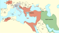 Kingdom of Italy (476-493 AD), Byzantine Empire (286/395–1453 AD) and Sasanian Empire (224-651 AD) in 477 AD.