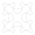 Sierpinski-Curve, orders 1 and 2