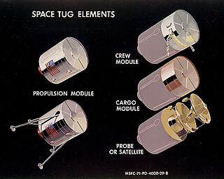 <span class="mw-page-title-main">Space tug</span> Spacecraft used to transfer cargo from one orbit to another