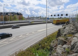 Trafikplats Karlberg.