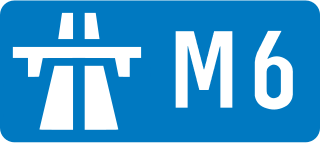 <span class="mw-page-title-main">A38(M) motorway</span> Motorway in Great Britain