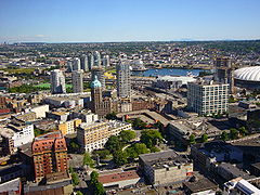 Vancouver vue de la Lookout tower.