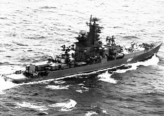 Soviet cruiser <i>Vitse-Admiral Drozd</i> Naval ship commissioned in 1968