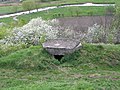 Machine gun nest type "Barbet" №380 in an old rampart. Monument to history and technique