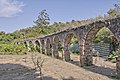 This is a photo of a building listed in the Catalan heritage register as Bé Cultural d'Interès Local (BCIL) under the reference IPA-37041. Català: Aqüeducte de Cerdanyola del Vallès, Catalunya Deutsch: Aquädukt in Cerdanyola del Vallès, Katalonien English: Aqueduct in Cerdanyola del Vallès, Catalonia