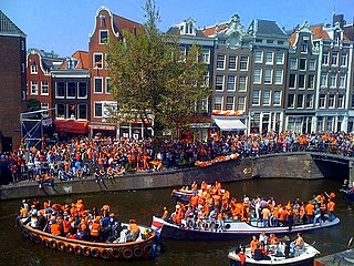 <i>Koningsdag</i> Dutch national holiday