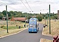 Oberleitungsbus aus Walsall in Fahrt