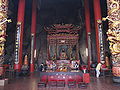 The temple prayer hall.