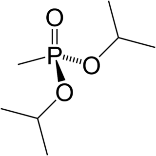 <span class="mw-page-title-main">Diisopropyl methylphosphonate</span> Chemical compound