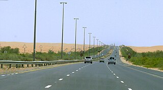 <span class="mw-page-title-main">E 66 road (United Arab Emirates)</span> Road in the United Arab Emirates