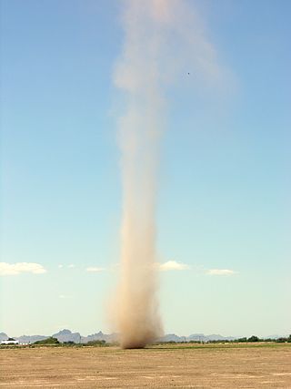 <span class="mw-page-title-main">Dust devil</span> Type of whirlwind