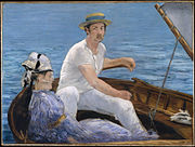 Édouard Manet, Itsasontzi batean 1874