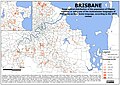 Geographical distribution of Brisbane's population of Filipino origin.