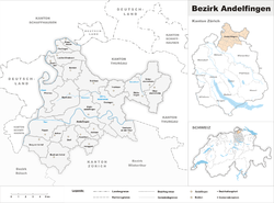 Location of Distret de Andelfingen