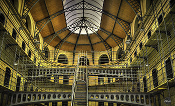 Kilmainham Gaol Prison in Dublin Photograph: Antonio Camelo Licensing: CC-BY-SA-4.0