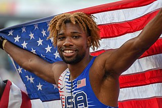 <span class="mw-page-title-main">Noah Lyles</span> American sprinter (born 1997)