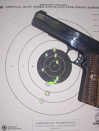 <span class="mw-page-title-main">NRA Precision Pistol</span> Bullseye shooting discipline