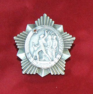 <span class="mw-page-title-main">Order of People's Liberation</span> Award