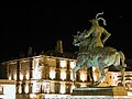 The Plaza Mayor at night