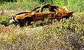 rusted battered hulk, Worcetser, MA. 15:07, 14 October 2007