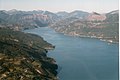 Lag ta' Serre-Ponçon (Lac de Serre-Ponçon), ġibjun fid-dipartiment ta' Alpes-de-Haute-Provence, fix-Xlokk ta' Franza