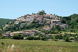 Skyline of Villeneuve