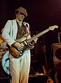 Stevie Ray Vaughan op 18 maart 1983 geboren op 3 oktober 1954