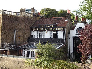 <span class="mw-page-title-main">The Dove, Hammersmith</span> Pub in Hammersmith, London